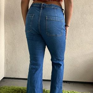 Blue Mom Jeans